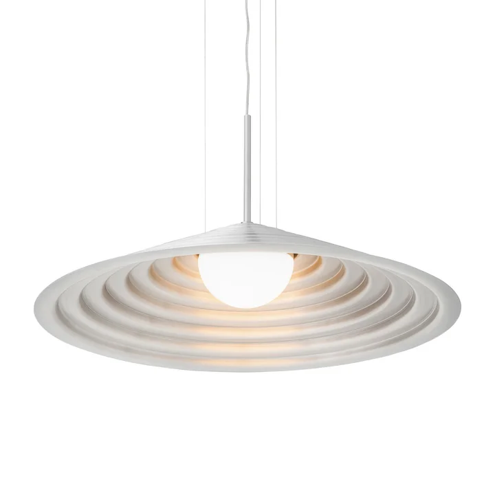 Audo - Chancery Lampe LED suspendue, argentée