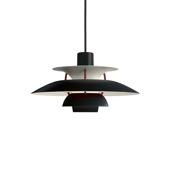 Louis Poulsen - PH 5 Mini lampe suspendue, noir (Black Edition 2025)