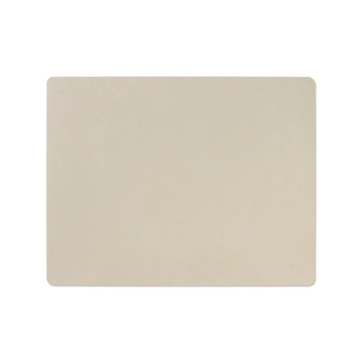 Set de table Square L de Lind DNA dans la version Serene creme