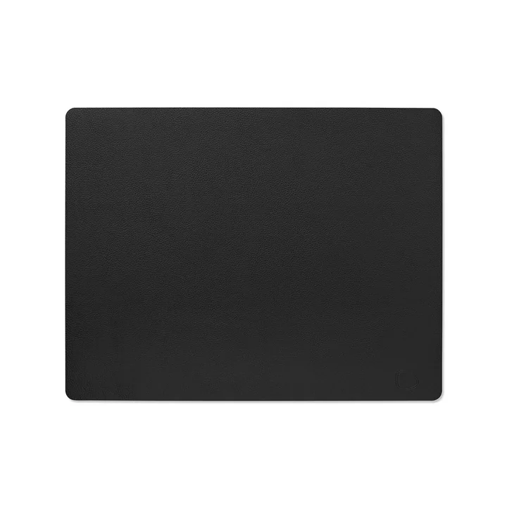 Set de table Square L de Lind DNA dans la version Serene noir