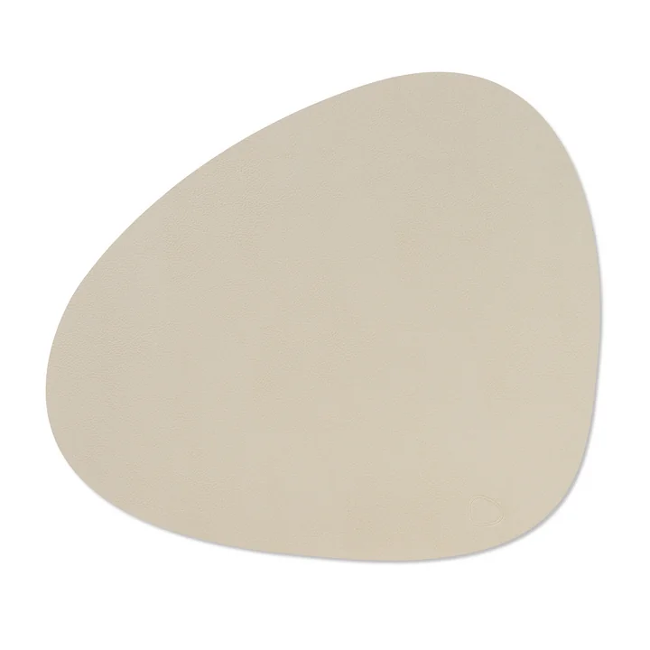 Set de table Curve L de Lind DNA dans la version Serene creme