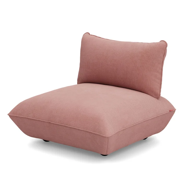 Fatboy - Sumo Module central, rose pâle (velours côtelé)