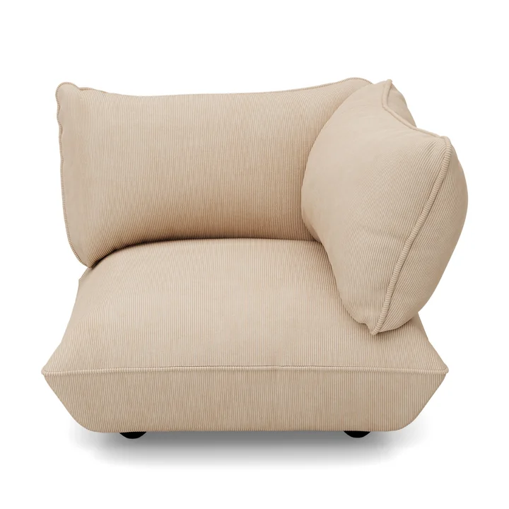 Fatboy - Sumo Module d'angle droit, beige (Cord)