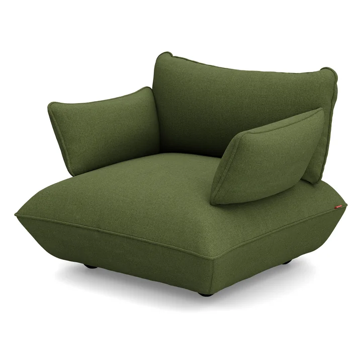 Fatboy - Sumo Fauteuil, leaf green (bouclé)
