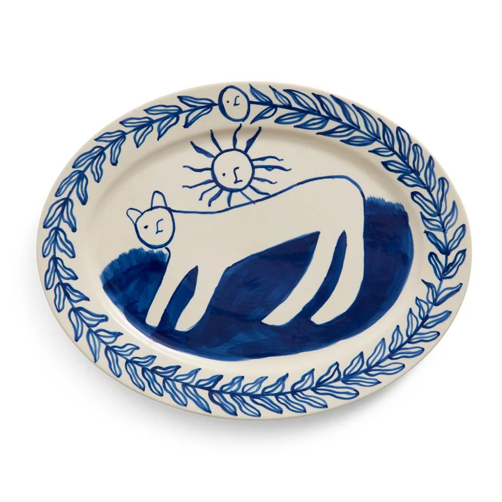 HAY - La Pittura Plateau de service, ovale, charlotte