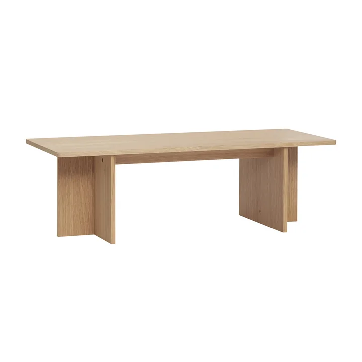Hübsch Interior - Align Banc, L 85 cm, chêne naturel