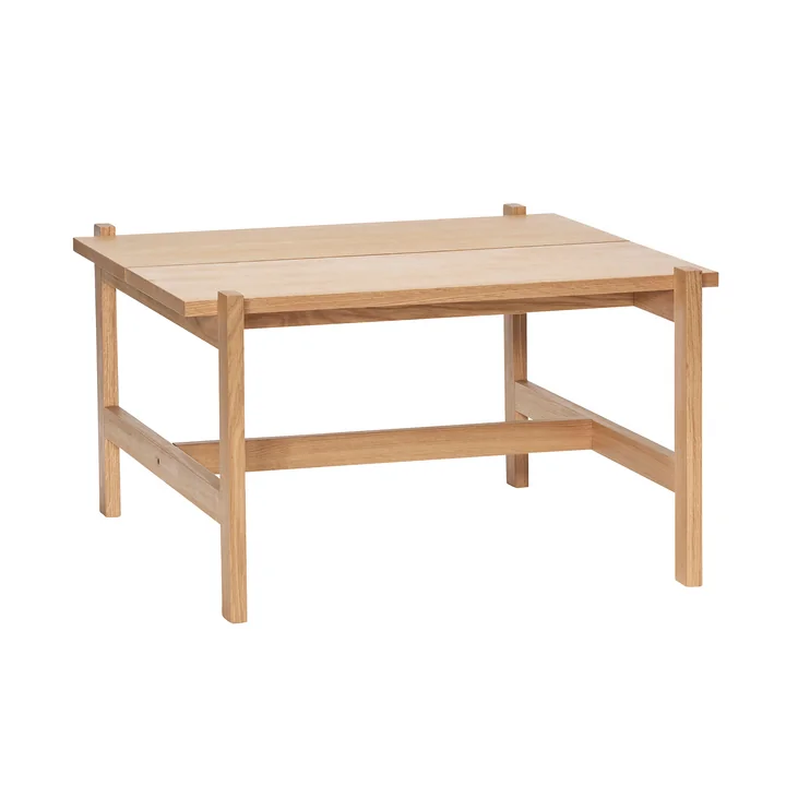 Hübsch Interior - Dash Table basse, 80 x H 47 cm, chêne naturel