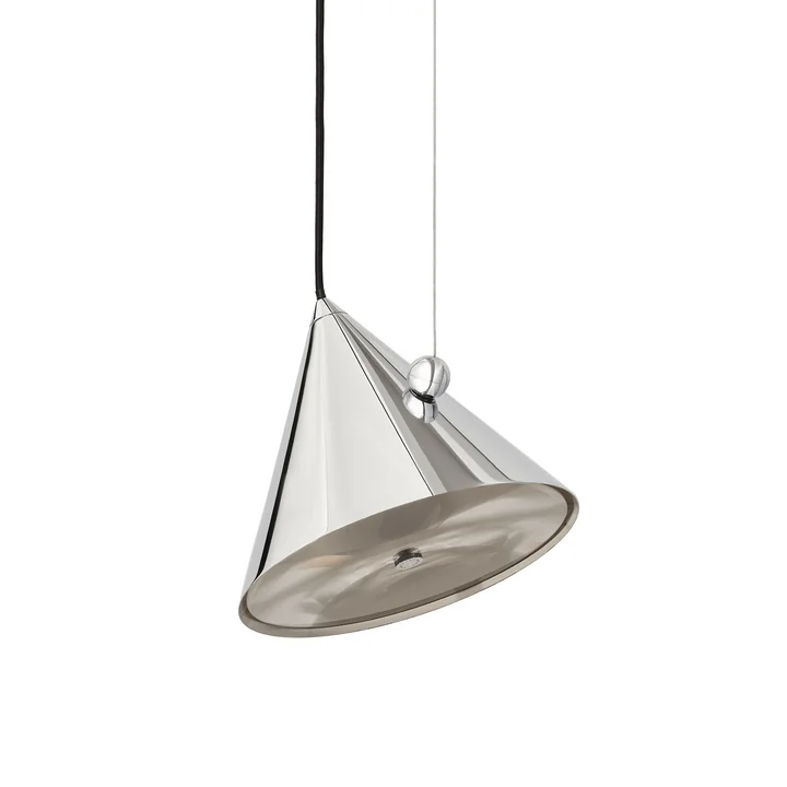 Tom Dixon - Pose LED Lampe suspendue, Ø 25 cm, argentée