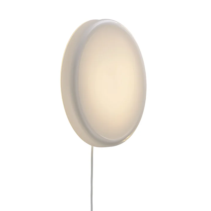 Muuto - Loop LED Applique murale / Plafonnier, blanc (avec câble)