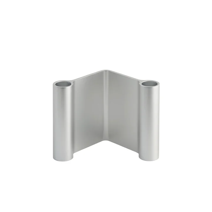 Muuto - Pair Bougeoir, H 11 cm, aluminium