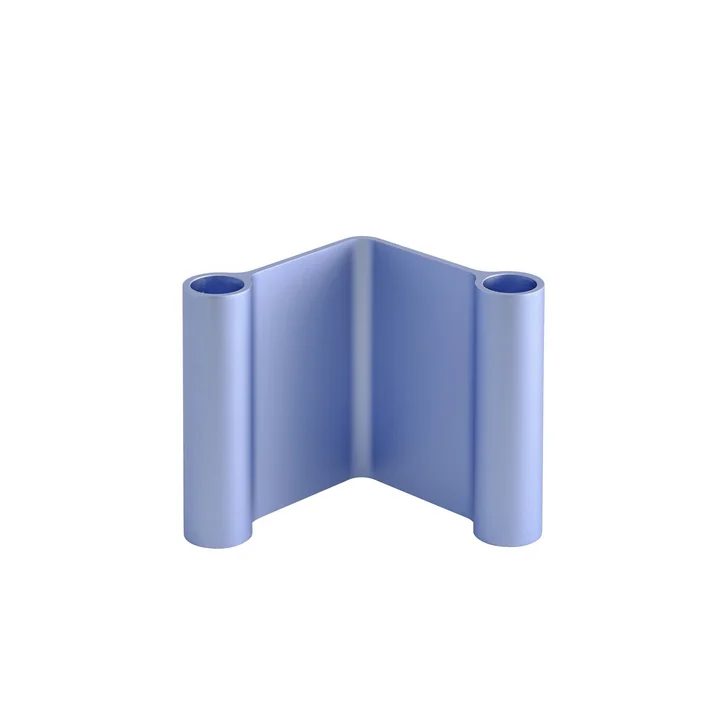 Muuto - Pair Bougeoir, H 11 cm, bleu clair