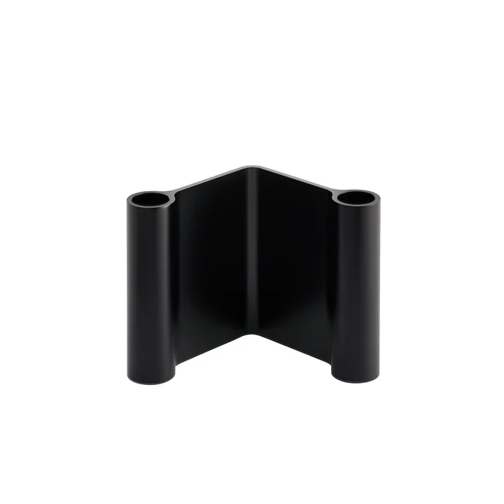 Muuto - Pair Bougeoir, H 11 cm, noir