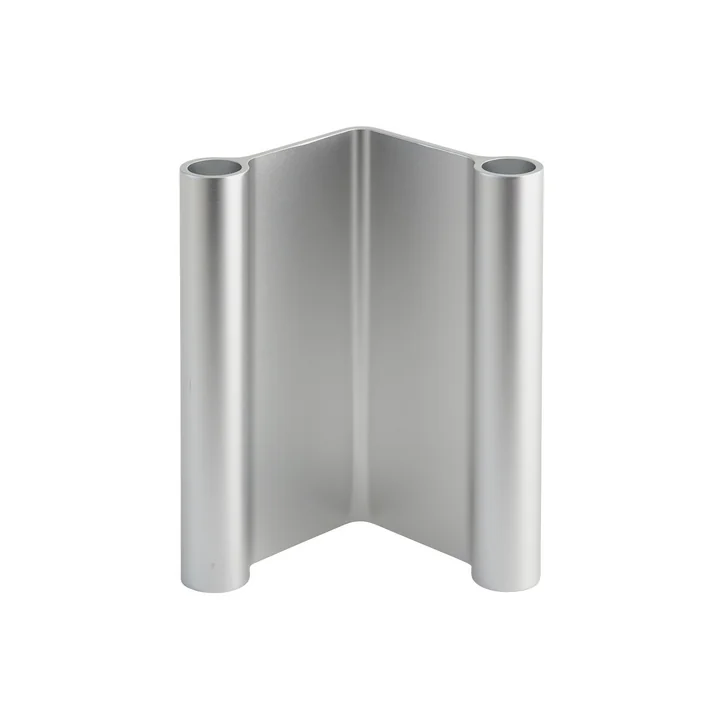 Muuto - Pair Bougeoir, H 18 cm, aluminium
