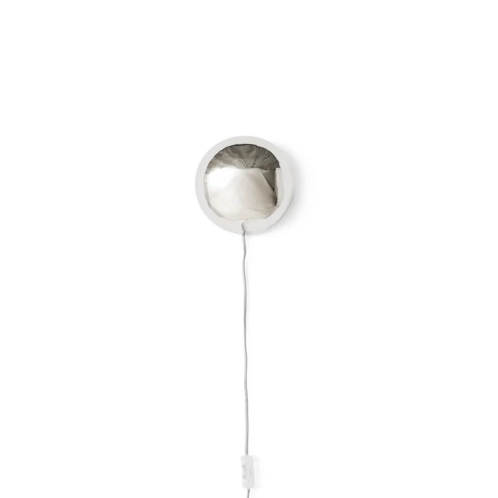 HKliving - Orb Applique murale, chrome