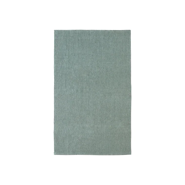 HKliving - Tapis de jute, 150 x 240 cm, pétrole
