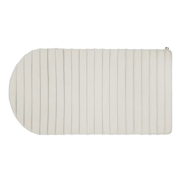 Tom Dixon - Groove Outdoor Coussin d'assise/de dossier pour Lounge Chair, 106,5 x 55,5 cm, putty