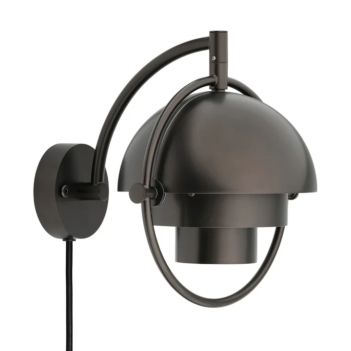 Gubi - Multi-Lite Applique murale, laiton noir