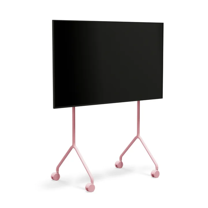 Pedestal - Support TV « Moon Light », 32 à 44 pouces, couleur bubble gum