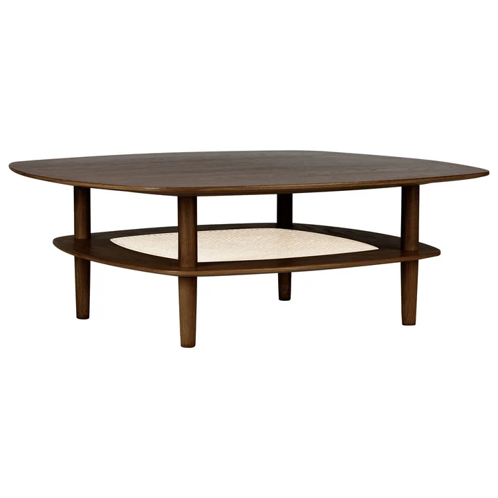 Umage - Together Table basse, 100 x 100 cm, chêne foncé