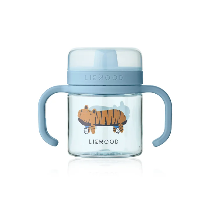 LIEWOOD - Kylo Tasse d'apprentissage, 280 ml, Fun / beach blue
