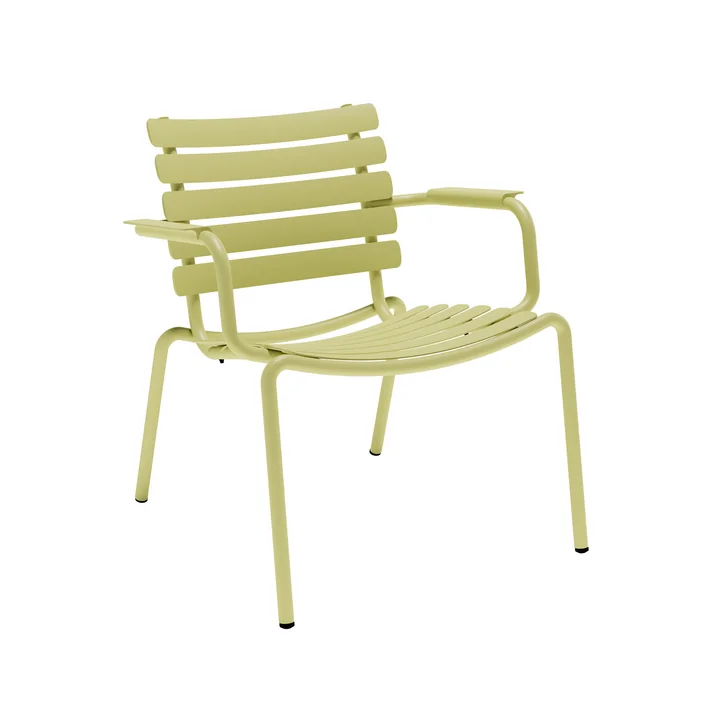 HOUE - ALUA Outdoor Lounge Chair, citron zeste