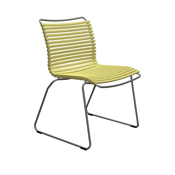 HOUE - CLICK Outdoor Dining chaise, citron zeste