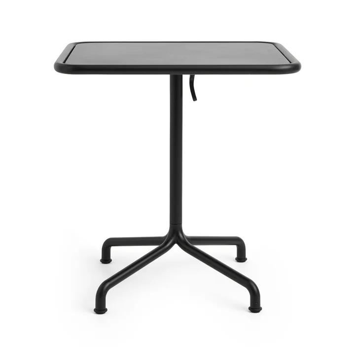 HAY - Deville Table, Outdoor, 60 x 70 cm, anthracite