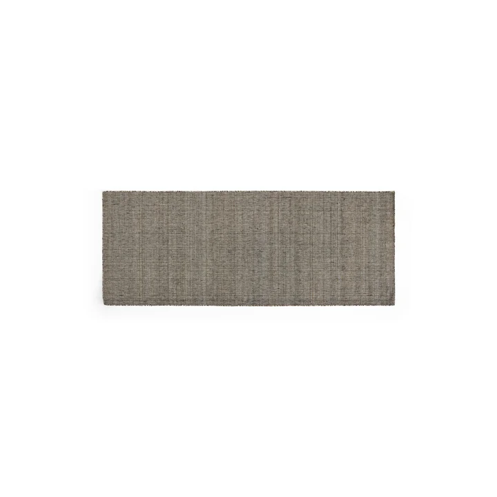 HAY - Tapis Haze Outdoor 200 x 80 cm, noir