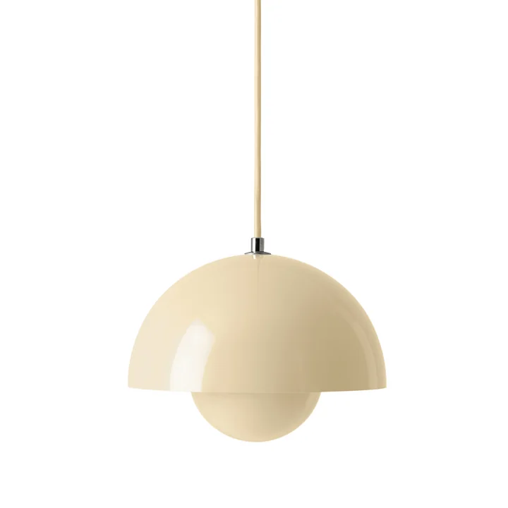 & Tradition - Suspension FlowerPot VP1, ivoire