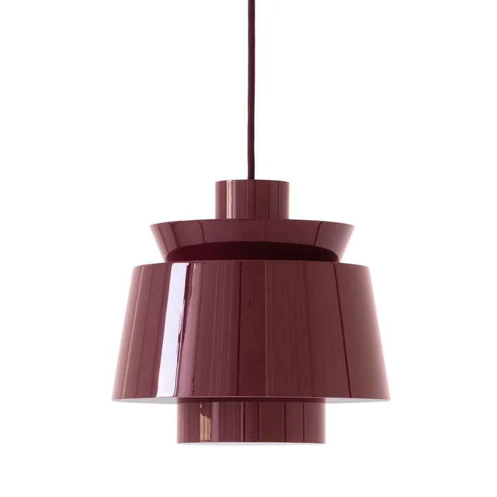 & Tradition - Utzon Suspension JU1, bordeaux foncé