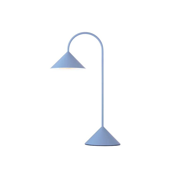 Frandsen - Grasp LED Lampadaire à accu, H 47 cm, skyway blue