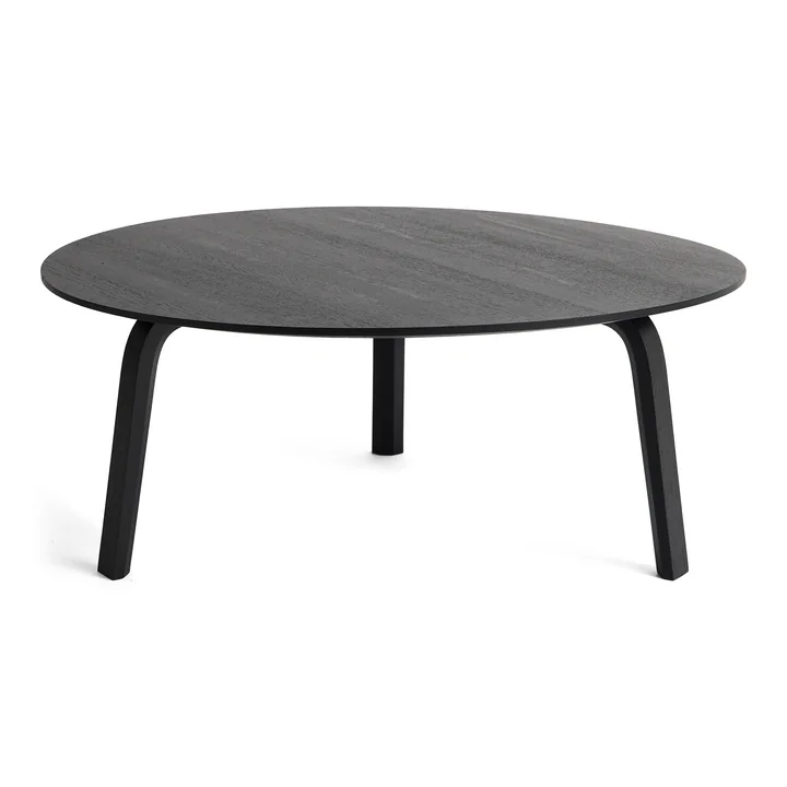 HAY - Bella Table basse Ø 80 cm / H 32 cm, noir