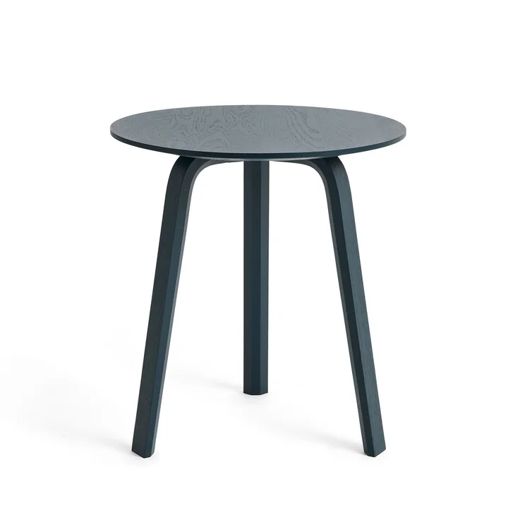 HAY - Bella Table d'appoint Ø 45 cm / H 49 cm, blue charcoal