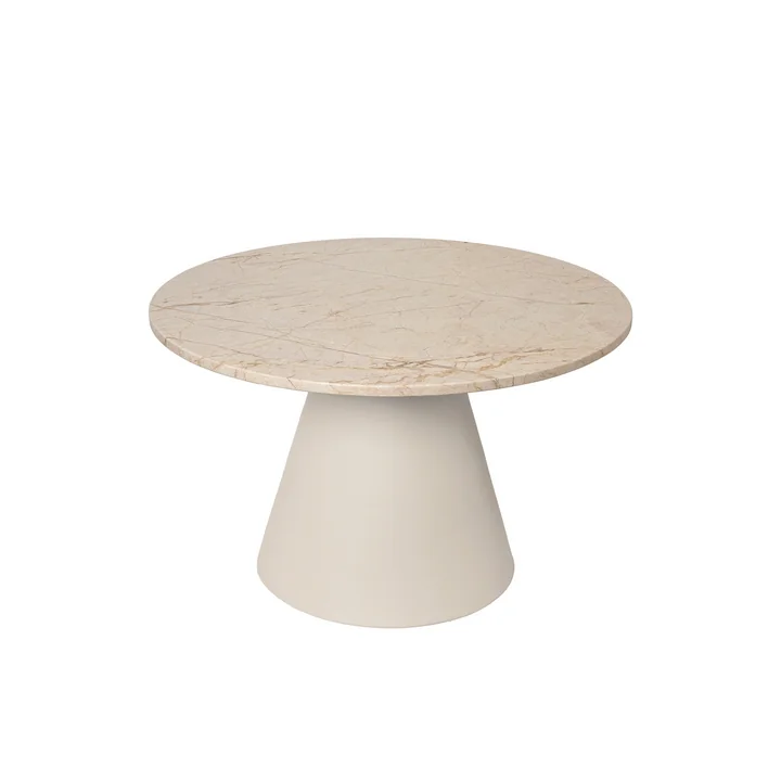 Broste Copenhagen - Miro Table d'appoint, Ø75 x H45 cm, beige