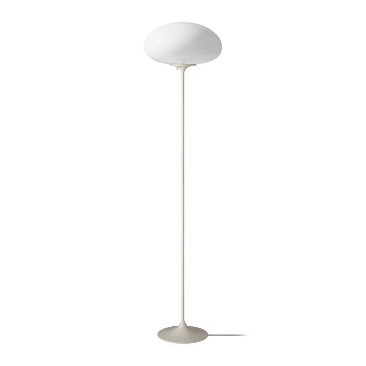 Gubi - Stemlite Lampadaire H 150 cm, pebble grey / opal