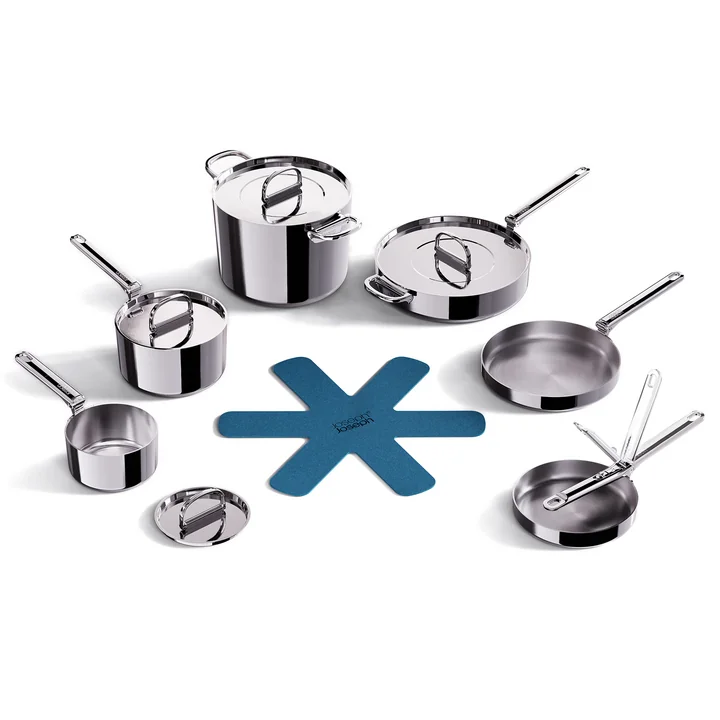 Joseph Joseph - Space Batterie de cuisine, set de 6 pièces