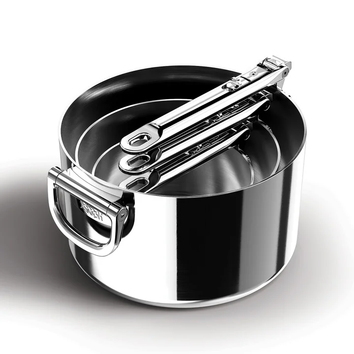 Joseph Joseph - Space Casseroles, set de 3, emboîtées les unes dans les autres