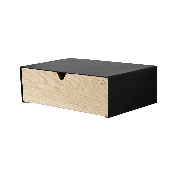 Andersen Furniture - Keep Étagère murale, chêne, noir