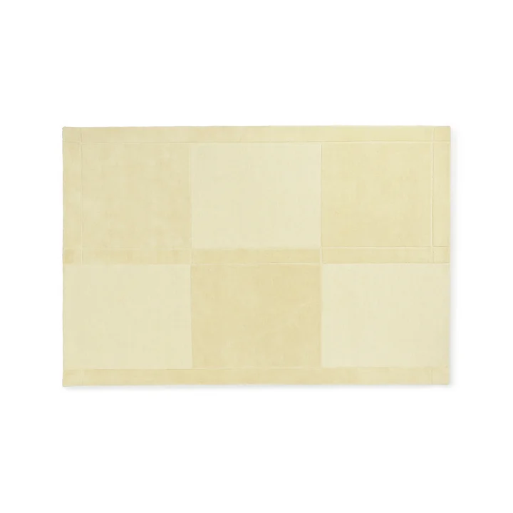 Normann Copenhagen - Level Tapis, 300 x 200 cm, jaune clair