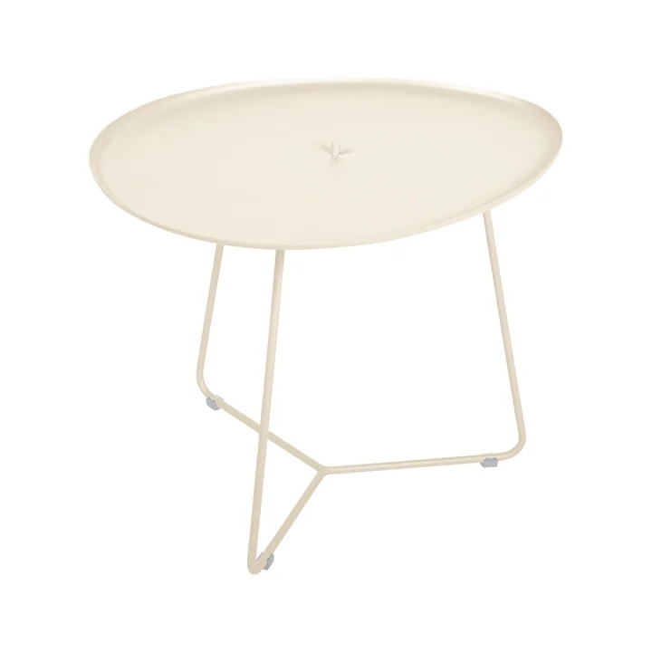 Fermob - Cocotte table basse, H 43,5 cm, beige latté