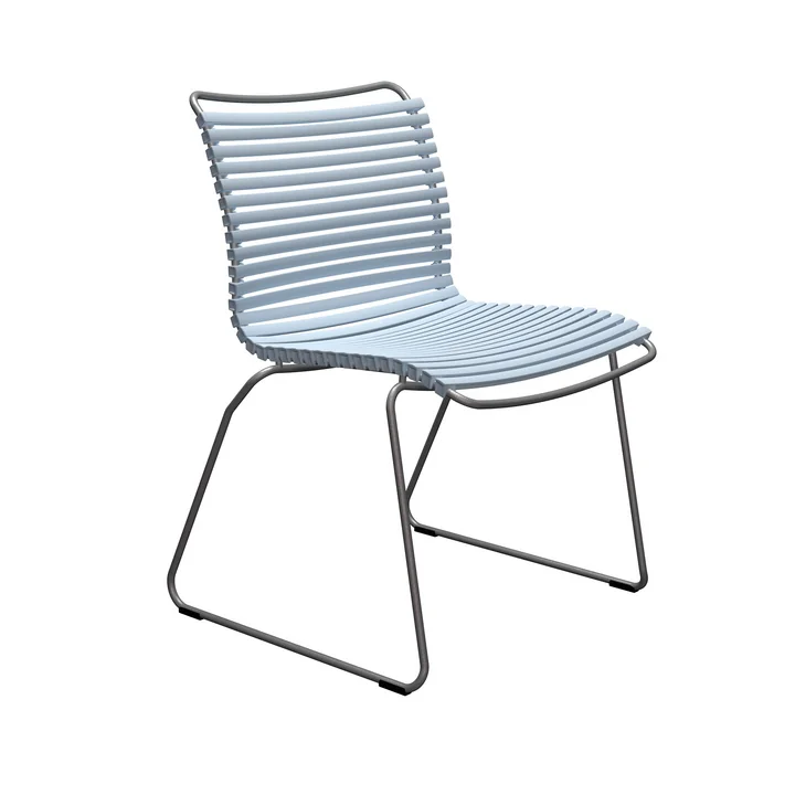 HOUE - CLICK Outdoor Dining chaise, dusty light blue
