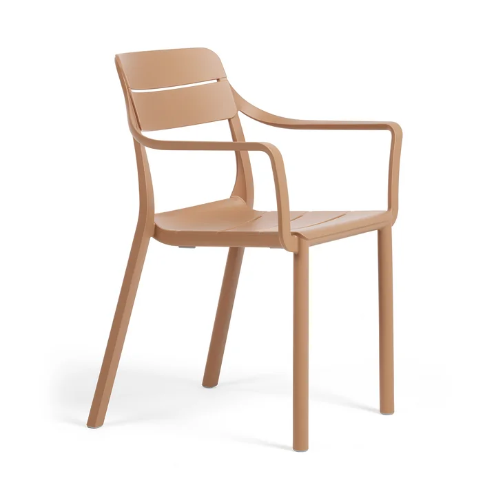 Nardi - Cassia Chaise avec accoudoirs, cappuccino