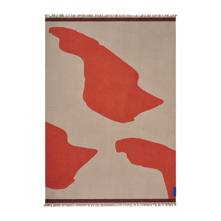 Mette Ditmer - Studio Couverture, 130 x 175 cm, orange