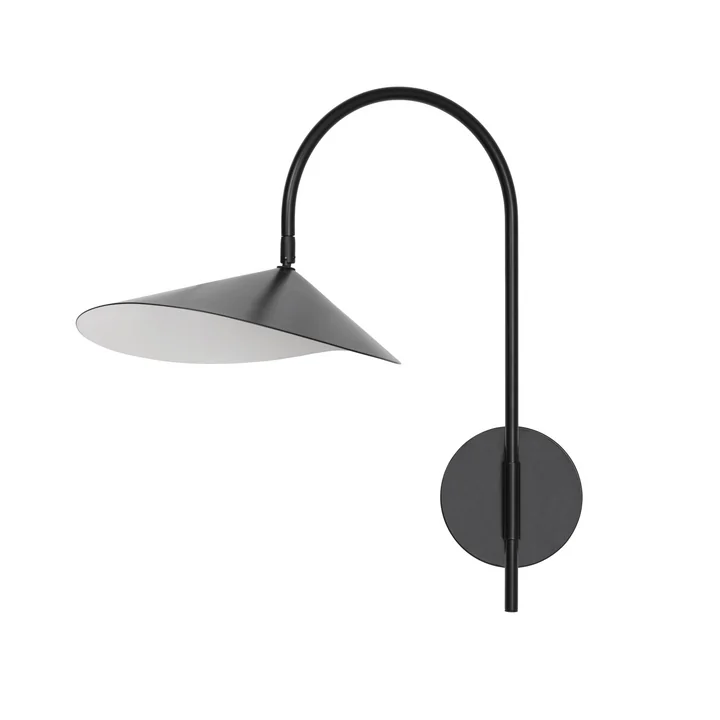 Ferm Living - Arum Swivel Applique murale filaire, noir