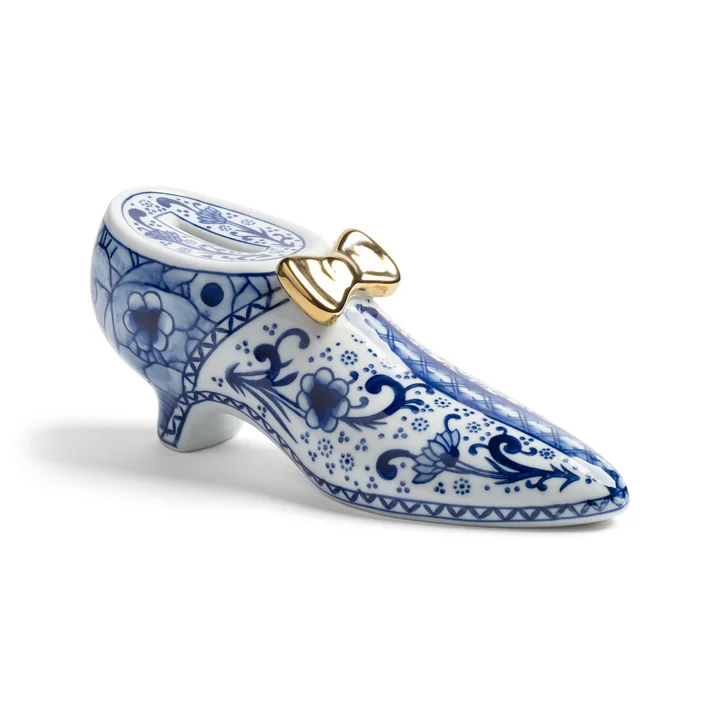 & klevering - Delftware Shoe Tirelire