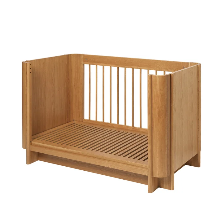 Ferm Living - Tilu Lit bébé, 68 x 129 cm, chêne naturel