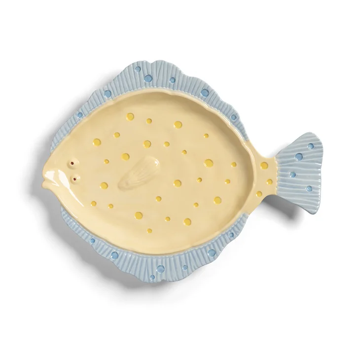 & klevering - Plaice Plateau de service, 37 x 29,5 cm, multicolore