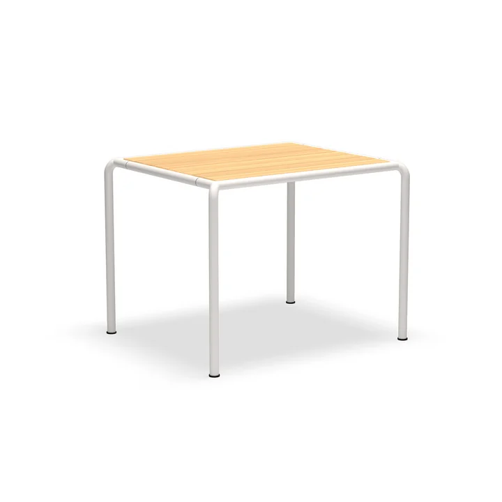 HOUE - AVANTI Outdoor Table de salle à manger, 98 x 83 cm, pin / muted white