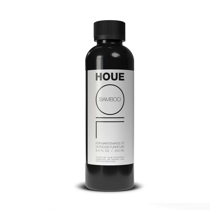 HOUE - Huile d'entretien pour meubles de jardin 250 ml, pour bambou