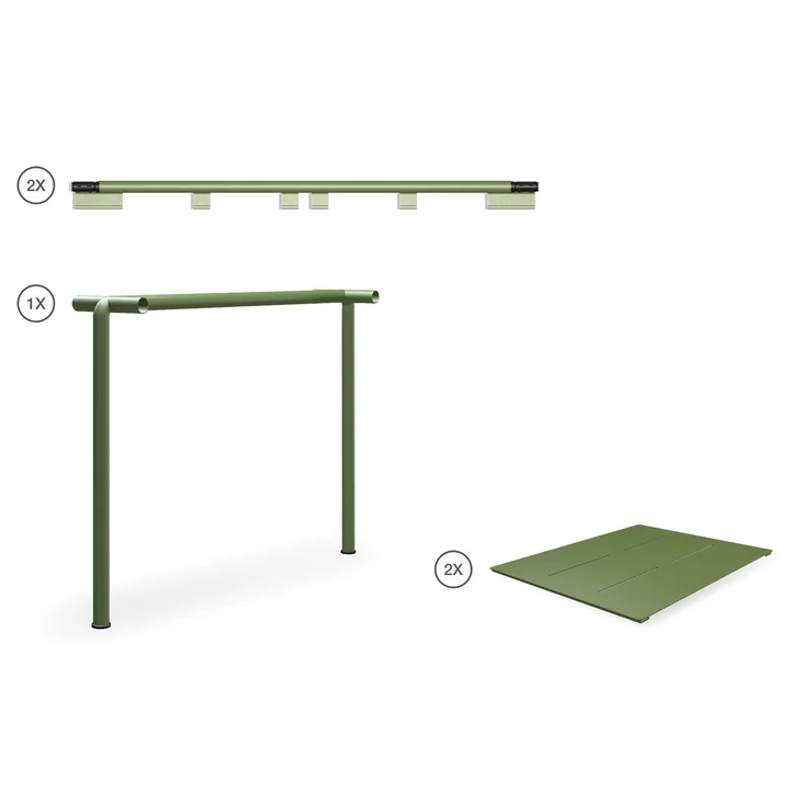 HOUE - AVANTI Infinity Set 2, vert olive